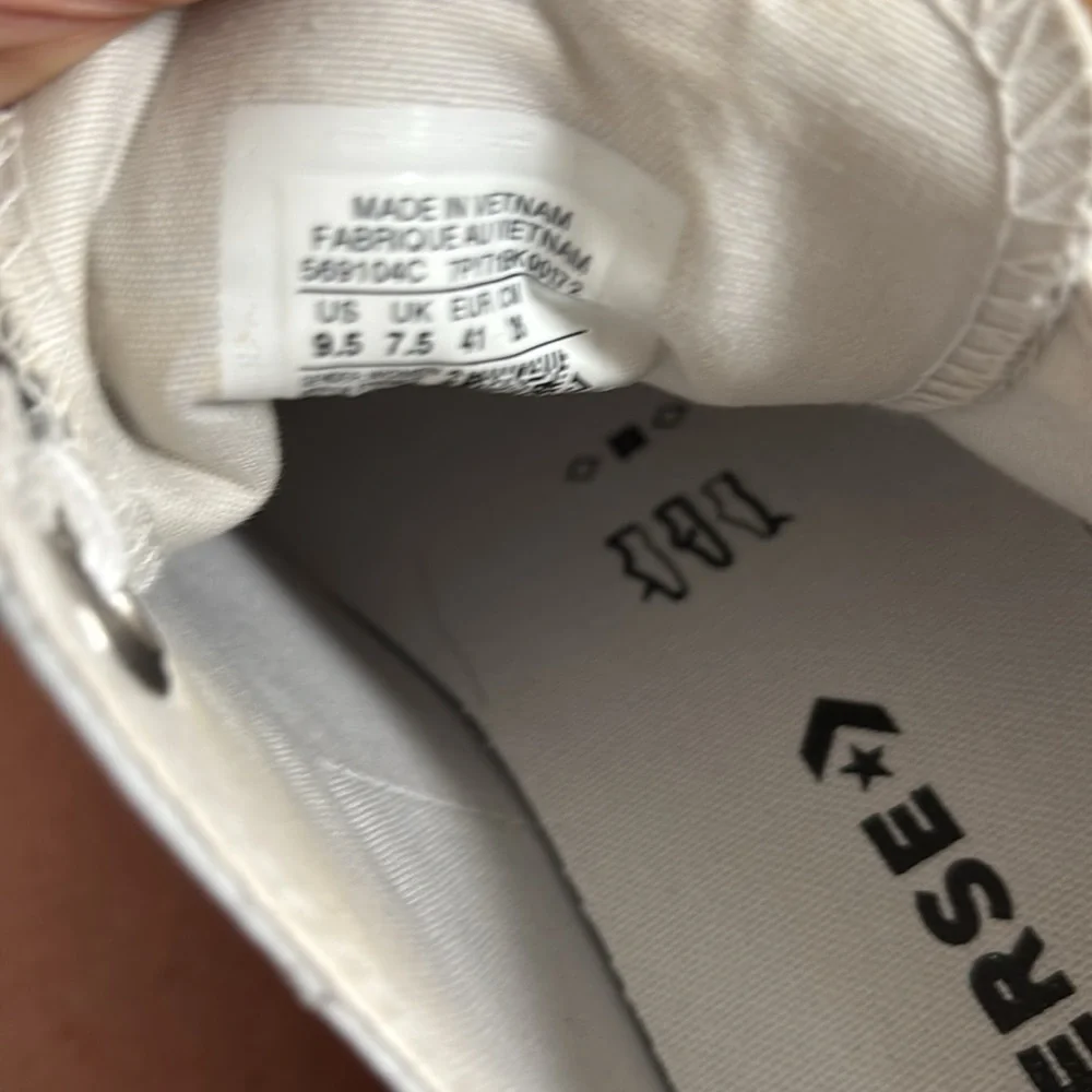 Converse Leather Platform Sneakers - Picture 8 of 9